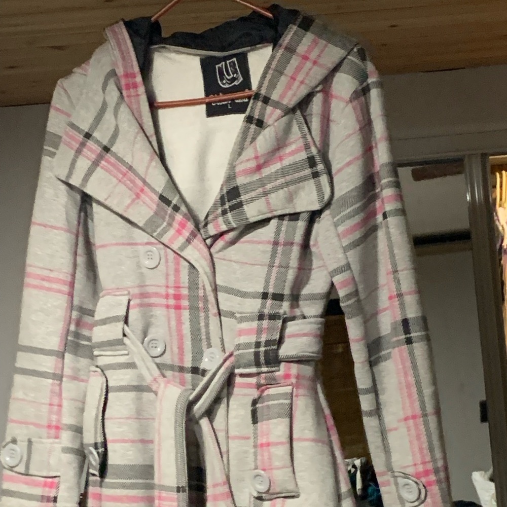 Cotton peacoat